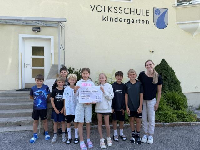 Schulweg ist Fußweg